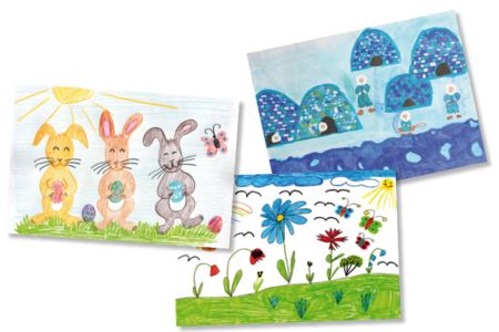 Light Drawing Paper, A4 - 50 Sheets - 3 - White Papers - 10doigts.com - White Papers – 10doigts.fr