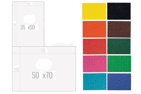 Textured Paper 220 g - Assorted Multicolors - 2 - Reams of Paper - 10doigts.com - Reams of Paper – 10doigts.fr
