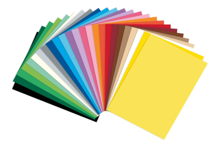 papel multicolor grueso 300 gr - Papeles de colores – 10doigts.fr