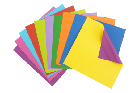 Bicolored Origami Paper - 100 Sheets - 1 - Origami Papers - 10doigts.com - Origami Papers – 10doigts.fr