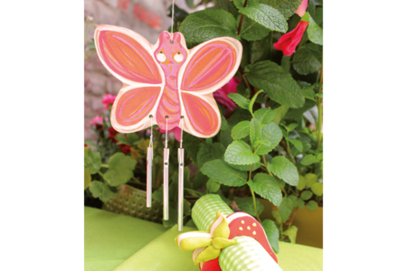 Sound Carillons, Assorted Shapes - 2 - Wooden Decorative Suspensions - 10doigts.com - Wooden Decorative Suspensions – 10doigts.fr