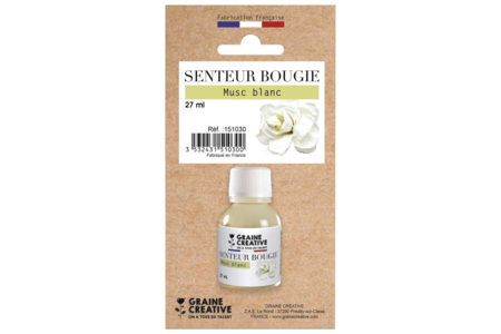 Perfume de vela 27 ml - almizcle - Perfumes y Colorantes para Velas – 10doigts.fr