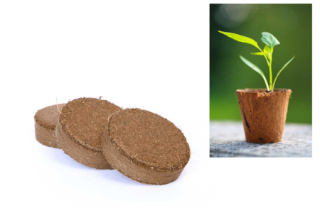 Compressed Soil Pellets - 12 Pieces - 1 - Gardening for Kids - 10doigts.com - Gardening for Kids – 10doigts.fr