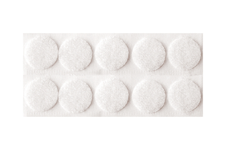 pastillas Velcro redondas autoadhesivas - Velcro , scratch – 10doigts.fr