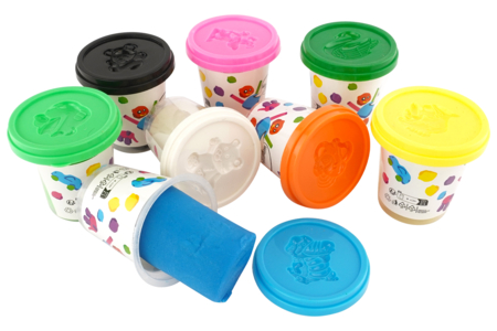 Modeling Clay 145 g - 8 Colors - 1 - Classic Modeling Clay - 10doigts.com - Classic Modeling Clay – 10doigts.fr