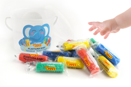 BABY Modeling Dough - 12 Pieces - 1 - Baby modeling dough - 10doigts.com - Baby modeling dough – 10doigts.fr