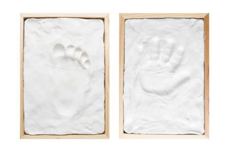masa de porcelana autodurciente huella mano pie bebé - Pasta de modelar autoendurecible – 10doigts.fr
