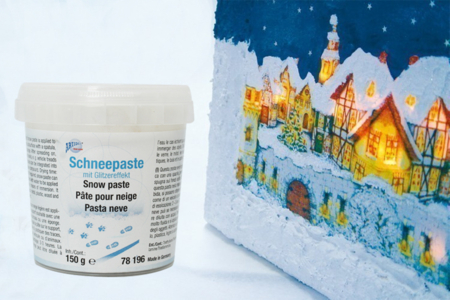 3D Snow Effect Modeling Paste - 150 ml - 1 - 3D Paint - 10doigts.com - 3D Paint – 10doigts.fr