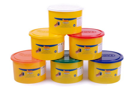 Modeling Dough (from 2 years) - 6 pots of 460 g - 1 - Baby modeling dough - 10doigts.com - Baby modeling dough – 10doigts.fr