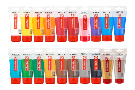 Talens Rotal Acrylic Paint - 75 ml - 1 - Satin Finish Acrylic Paint - 10doigts.com - Satin Finish Acrylic Paint – 10doigts.fr