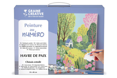 Paint by Number - Haven of Peace 30 x 40 cm - Paint by Numbers – 10doigts.fr