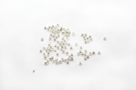 Crimp Beads Silver - 100 Pieces - 1 - Crimp Beads - 10doigts.com - Crimp Beads – 10doigts.fr