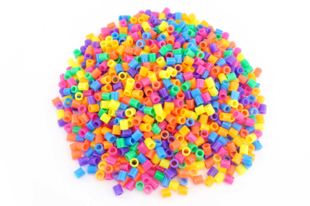 abalorios para planchar XL fluo - Abalorios para planchar 1 cm – 10doigts.fr