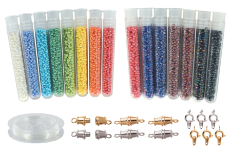 Seed Bead Jewelry Kit - 1 - Seed Beads - 10doigts.com - Seed Beads – 10doigts.fr