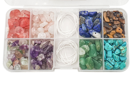 Stone Bead Set - 8 Colors - 5 - Natural Beads - 10doigts.com - Natural Beads – 10doigts.fr