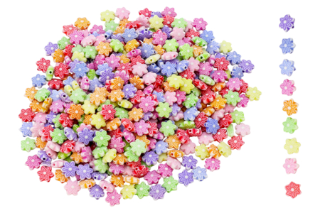 abalorios de flores para pulseras de niños - Cuentas infantiles – 10doigts.fr