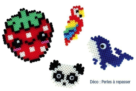 Abalorios para planchar, colores opacos - Abalorios para planchar 5 mm – 10doigts.fr