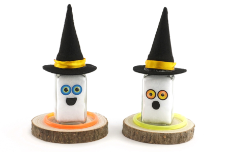 Glowing Halloween Character - 2 - Halloween Crafts - 10doigts.com - Halloween Crafts – 10doigts.fr