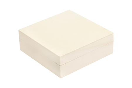 caja cuadrada de madera - Cajas de madera – 10doigts.fr