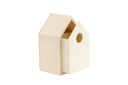 Small Wooden House with Drawer - 3 - Wooden Boxes - 10doigts.com - Wooden Boxes – 10doigts.fr