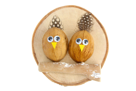 gallina pequeña nuez plumas - Plumas decorativas – 10doigts.fr