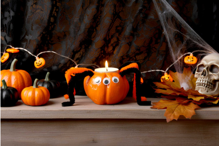 Halloween Pom-Pom and Pipe Cleaner Kit - Halloween Creative Accessories – 10doigts.fr