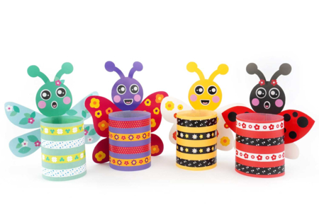 Insect Lantern Kit - 4 Pieces - 1 - Paper Craft Kits - 10doigts.com - Paper Craft Kits – 10doigts.fr