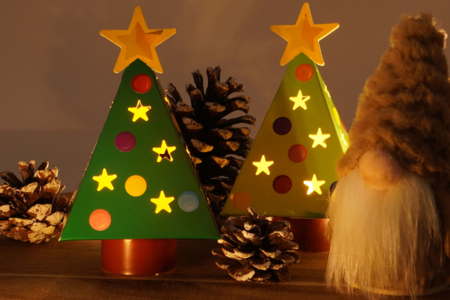 portavelas árboles luminosos - Portavelas de Navidad – 10doigts.fr