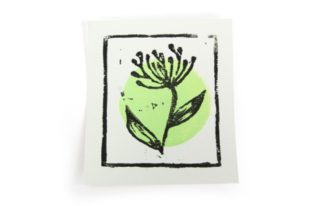 Flexible Linoleum Plate 7.8 x 9 cm - 3 - Linocut - 10doigts.com - Linocut – 10doigts.fr