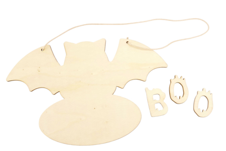 Wooden Bat Door Sign - 3 - Halloween Decoration Stands - 10doigts.com - Halloween Decoration Stands – 10doigts.fr