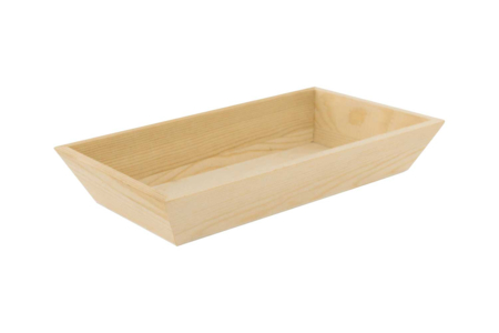 Bandeja bordes inclinados 22 x 13 x 4 cm - Bandejas de madera – 10doigts.fr