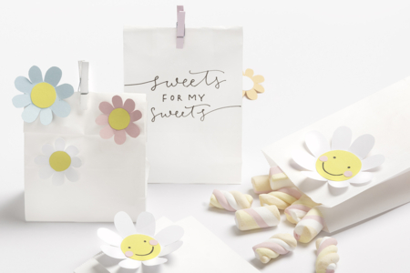 bolsas de regalo de papel blanco - Papeles de regalo y bolsas – 10doigts.fr