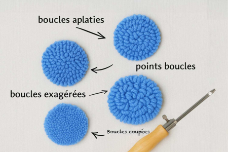 puntos de punch needle - Punch Needle – 10doigts.fr