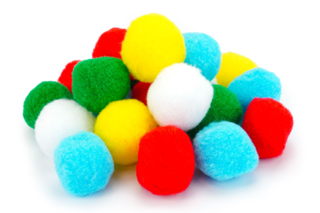 pompones gigantes - Pompones para manualidades creativas – 10doigts.fr