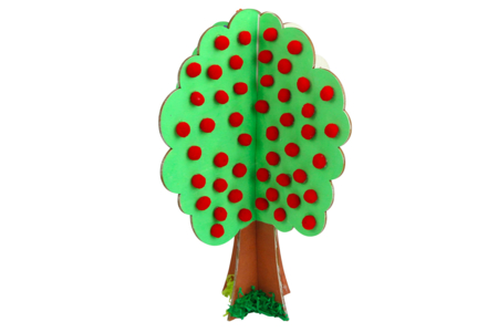 pompones rojos - Pompones para manualidades creativas – 10doigts.fr