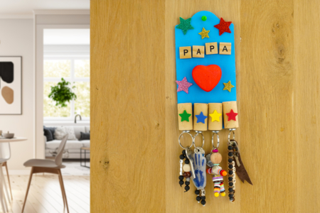 Llavero mural Día del Padre regalo - Manualidades día de la madre – 10doigts.fr