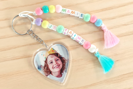 Multicolored Alphabet Cube Beads - 280 Beads - Message Jewelry – 10doigts.fr