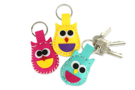 llavero búho - Kits Mercería – 10doigts.fr
