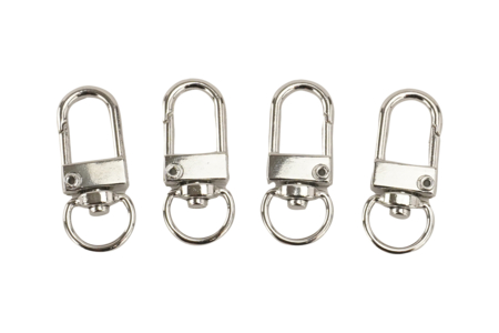 silver carabiner keychains - Clips and Carabiners – 10doigts.fr