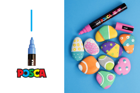 posca punta media - Marcadores POSCA: la referencia mundial de la pintura nómada – 10doigts.fr