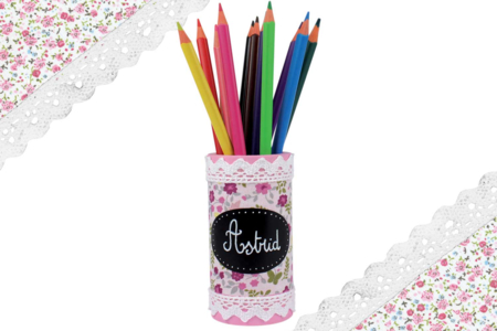 portalápices dentado - Actividades manuales Deco casa DIY – 10doigts.fr