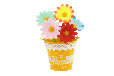 Fabric Flowers - 50 pcs - 3 - Decorative Flowers and Leaves - 10doigts.com - Decorative Flowers and Leaves – 10doigts.fr