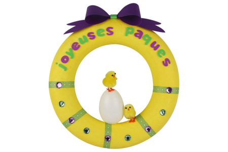 Pollitos de chenilla decorativos - Accesorios decorativos de Pascua – 10doigts.fr