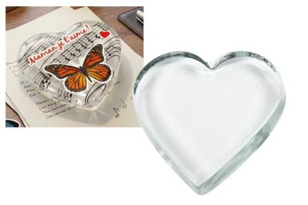 presse papier en verre - Glass Supports – 10doigts.fr
