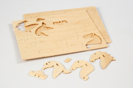 3D Wooden Horse or Unicorn Model Kit - 3 - Wood Models - 10doigts.com - Wood Models – 10doigts.fr