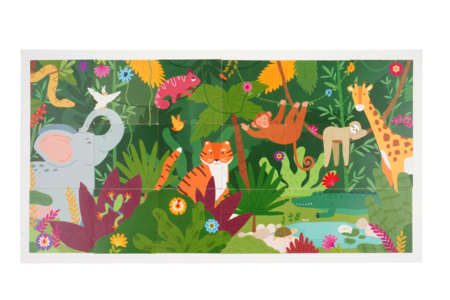 Sturdy Card Puzzle Board - 18 Pieces - 3 - Puzzles - 10doigts.com - Puzzles – 10doigts.fr