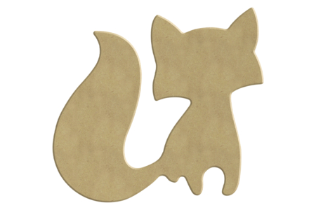 zorro de madera para decorar - Animales de madera – 10doigts.fr