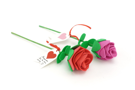 Rubber Roses to Make - 1 - Creative Kits for Mother's Day - 10doigts.com - Creative Kits for Mother's Day – 10doigts.fr