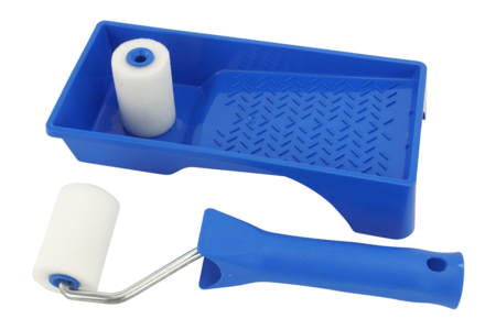 Paint Roller with Tray and Sleeve - 1 - Paint Rollers - 10doigts.com - Paint Rollers – 10doigts.fr