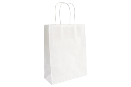 bolsa de papel blanca 20 x 26 cm - Papeles de regalo y bolsas – 10doigts.fr